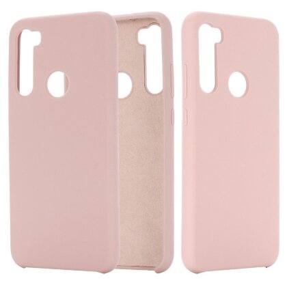 Силиконовый чехол Mobile Shell для Xiaomi Redmi Note 8 (розовый)