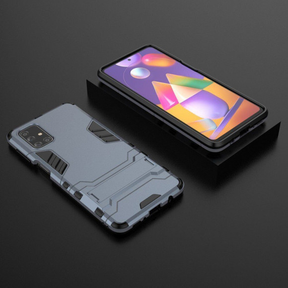 Чехол Duty Armor для Samsung Galaxy M31s (темно-синий) Чехол Duty Armor для Samsung Galaxy M31s (темно-синий)