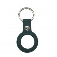 Брелок из экокожи для AirTag (зеленые чернила)