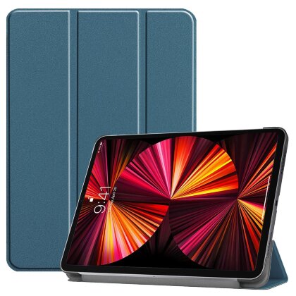 Планшетный чехол для iPad Pro 11 (2th Gen, 3th Gen, 4th Gen) (темно-зеленый)