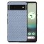 Чехол Carbon Texture для Google Pixel 6a (голубой)