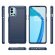 Чехол-накладка Carbon Fibre для OnePlus 9R (темно-синий)