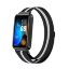 Миланский браслет для HUAWEI Band 8, HUAWEI Band 9 (черный, белый)