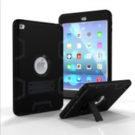Гибридный TPU чехол для Apple iPad Mini (2019) / iPad Mini 4 (черный) Гибридный TPU чехол для Apple iPad Mini (2019) / iPad Mini 4 (черный)