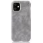 Кожаная накладка-чехол для iPhone 11 Pro (серый)