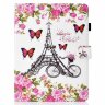 Универсальный чехол Coloured Drawing для планшета 8 дюймов (Eiffel Tower)
