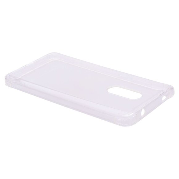 Силиконовый чехол с усиленными бортиками для Xiaomi Redmi Note 4X (прозрачный)