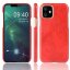 Кожаная накладка-чехол для iPhone 11 Pro (красный)