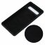 Силиконовый чехол Mobile Shell для Google Pixel 6 (черный)