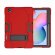 Гибридный TPU чехол для Samsung Galaxy Tab S6 Lite (красный + черный)