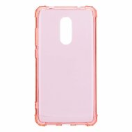 Силиконовый чехол с усиленными бортиками для Xiaomi Redmi Note 4X (розовый)