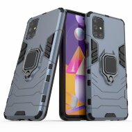 Чехол Armor Ring Holder для Samsung Galaxy M31s (темно-синий) Чехол Armor Ring Holder для Samsung Galaxy M31s (темно-синий)