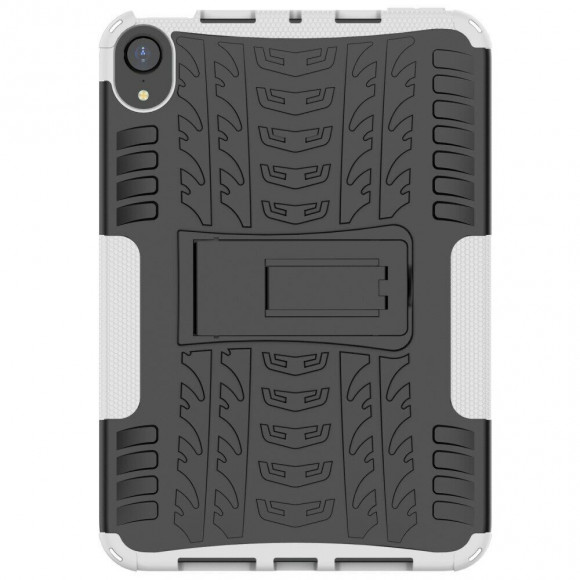 Чехол Hybrid Armor для Apple iPad mini 6 (черный + белый) Чехол Hybrid Armor для Apple iPad mini 6 (черный + белый)