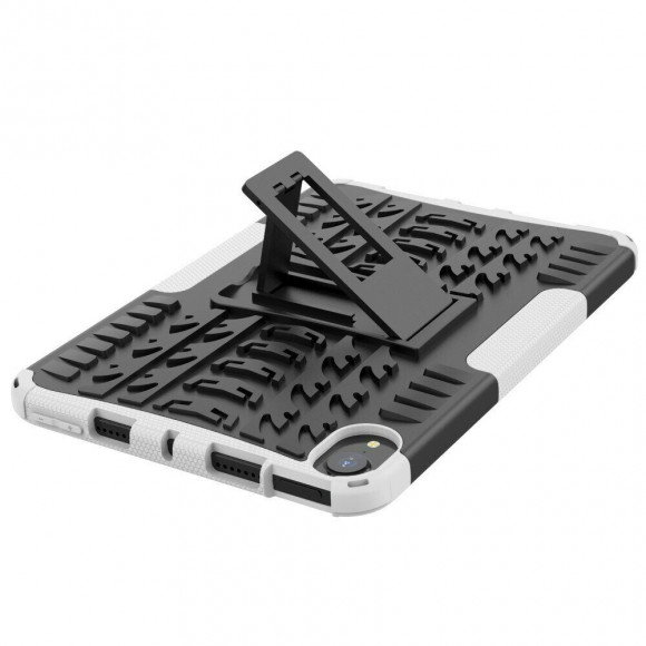 Чехол Hybrid Armor для Apple iPad mini 6 (черный + белый) Чехол Hybrid Armor для Apple iPad mini 6 (черный + белый)