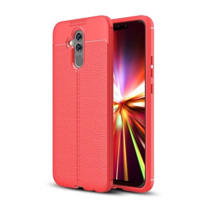 Чехол-накладка Litchi Grain для Huawei Mate 20 Lite (красный)