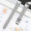 Кожаный ремешок для Samsung Galaxy Fit E SM-R375 (серый)
