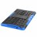 Чехол Hybrid Armor для Huawei MediaPad M5 Lite 8 / Honor Pad 5 8.0 (черный + голубой)