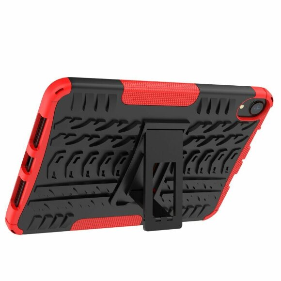 Чехол Hybrid Armor для Apple iPad mini 6 (черный + красный) Чехол Hybrid Armor для Apple iPad mini 6 (черный + красный)
