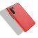 Кожаная накладка-чехол Litchi Texture для Huawei P30 Pro (красный)