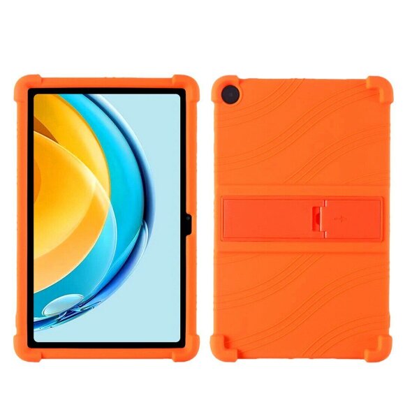 Силиконовый чехол для Huawei MatePad SE, AGS5-W09, AGS5-L09 (оранжевый)
