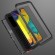 Гибридный чехол LOVE MEI для Samsung Galaxy A30 / Galaxy A20 (желтый)
