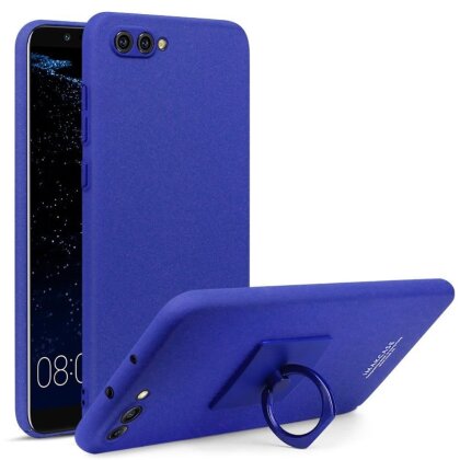 Чехол iMak Finger для Huawei Honor V10 / Honor View 10 (голубой)
