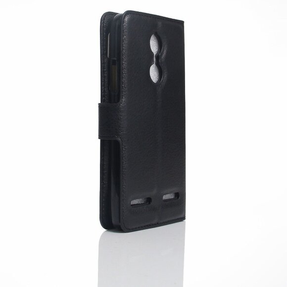 Чехол с визитницей для Lenovo K6 Power (черный)