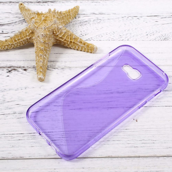 Нескользящий чехол для Samsung Galaxy A7 (2017) SM-A720F (фиолетовый) Нескользящий чехол для Samsung Galaxy A7 (2017) SM-A720F (фиолетовый)