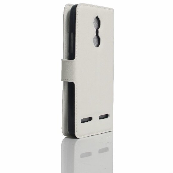 Чехол с визитницей для Lenovo K6 Power (белый) Чехол с визитницей для Lenovo K6 Power (белый)