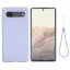 Силиконовый чехол Mobile Shell для Google Pixel 6 (фиолетовый)