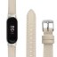 Кожаный ремешок для Xiaomi Mi Band 5 (бежевый)