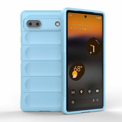 Чехол Magic Shield для Google Pixel 6a (голубой)