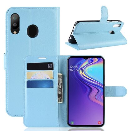 Чехол для Samsung Galaxy M20 (голубой)
