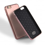 Чехол-накладка Artistic Carbon для iPhone 6 Plus / 6S Plus (розовое золото) Чехол-накладка Artistic Carbon для iPhone 6 Plus / 6S Plus (розовое золото)