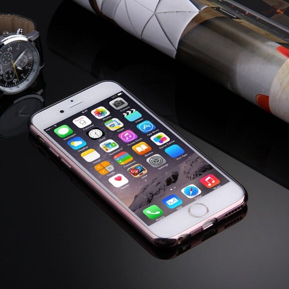 Чехол-накладка Artistic Carbon для iPhone 6 Plus / 6S Plus (розовое золото) Чехол-накладка Artistic Carbon для iPhone 6 Plus / 6S Plus (розовое золото)