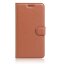 Чехол с визитницей для Lenovo Vibe S1 Lite (коричневый)