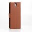 Чехол с визитницей для Lenovo Vibe S1 Lite (коричневый)