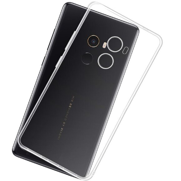Силиконовый TPU чехол для Xiaomi Mi Mix 2 Силиконовый TPU чехол для Xiaomi Mi Mix 2