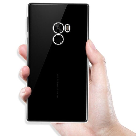 Силиконовый TPU чехол для Xiaomi Mi Mix 2 Силиконовый TPU чехол для Xiaomi Mi Mix 2