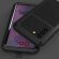Гибридный чехол LOVE MEI для Samsung Galaxy S21+ (Plus) (черный)