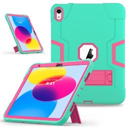 Противоударный гибридный чехол для iPad 10 2022 - 10,9 дюйма (зеленый)