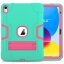Противоударный гибридный чехол для iPad 10 2022 - 10,9 дюйма (зеленый)
