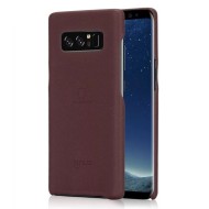 Кожаная накладка LENUO для Samsung Galaxy Note 8 (коричневый) Кожаная накладка LENUO для Samsung Galaxy Note 8 (коричневый)