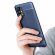 Чехол-накладка Litchi Grain для Samsung Galaxy M31s (темно-синий)