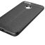 Чехол-накладка Litchi Grain для Asus ZenFone Max Plus (M1) ZB570TL (темно-синий)