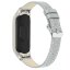 Кожаный ремешок для Xiaomi Mi Band 5 (серый)