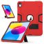 Противоударный гибридный чехол для iPad 10 2022 - 10,9 дюйма (красный)