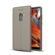 Чехол-накладка Litchi Grain для Xiaomi Mi Mix 2 (серый) Чехол-накладка Litchi Grain для Xiaomi Mi Mix 2 (серый)