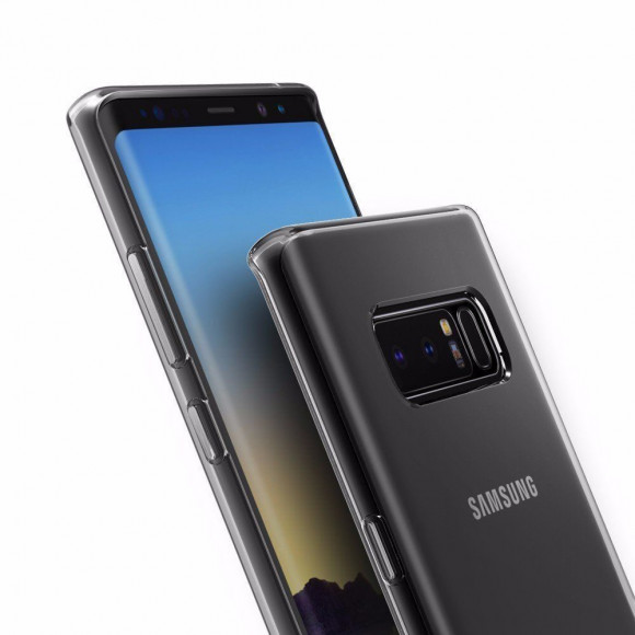 Силиконовый TPU чехол для Samsung Galaxy Note 8 Силиконовый TPU чехол для Samsung Galaxy Note 8
