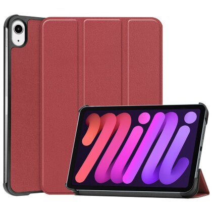 Планшетный чехол для iPad mini 6 (2021) (красно-коричневый)